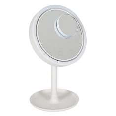 Oglinda cosmetica 3 in 1 Vanity, 20 cm, 4 x AA, USB, taste touch, ventilator inclus foto