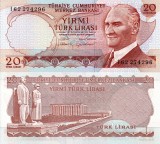 TURCIA 20 lire 1970 UNC!!!