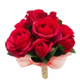 Buchet de Flori EVENTISSIMI - 15 Trandafiri Rosii