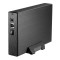 Cutie Externa TooQ TQE-3527B HDD 3.5&quot; SATA III USB 3.0 Negru