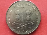 VATICAN-20 LIRE 1967