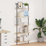 VidaXL Raft pentru cărți Stejar sonoma 60 x 24 x 168 cm Lemn compozit