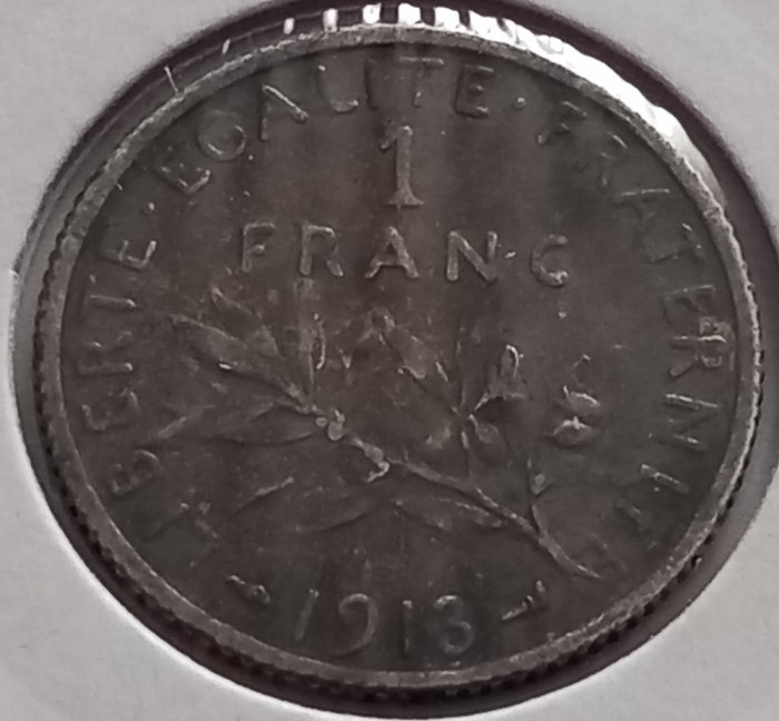 Franta , 1 Franc 1913