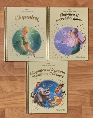 Set 3 carti din seria Clopotica. Povesti din Colectia de aur foto