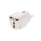 Adaptor universal la schuko 230V 16A alb