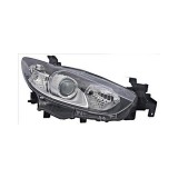 Far Mazda 6 (Gj) 11.2012-, Dreapta, tip bec H11+H15, electric, cu lumini de zi, fara motoras, ECE, Depo, GHP9-51-0K0A, GHP9-51-0K0B