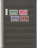 ROMANIA 1937 LP 118 CENTENARUL NASTERII LUI ION CREANGA SERIE MNH NESTAMPILATA