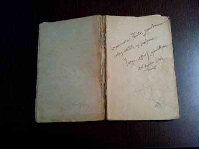 LA FETITA DULCE - George Dorul Dumitrescu (dedicatie-autograf) - 1933, 189 p. foto