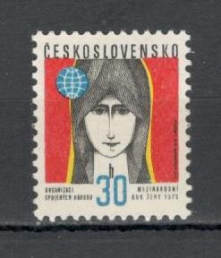 Cehoslovacia.1975 Anul international al femeii XC.504