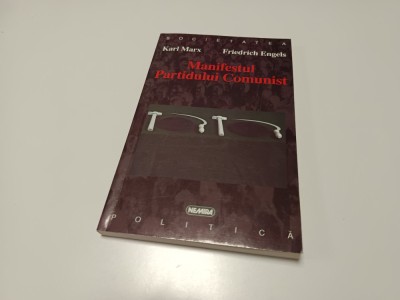 MARX/ENGELS-MANIFESTUL PARTIDULUI COMUNIST.TEXT ANEXE COMENTARII.EDITOR C. PREDA foto