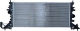Radiator Opel Astra K, motor: 1.0 T, 1.4 T, 1.6 Cdti, 1.6 T, intrare/iesire conectare rapida, 680x313x27, Koyorad, Aluminiu/ Plastic brazat,