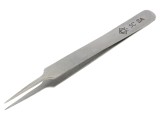 Pensetă PIERGIACOMI 100mm pentru lucrări de precizie, v&acirc;rf &icirc;ngustat ascuțit drept