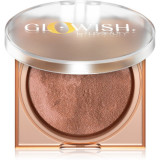 Huda Beauty Glo Wish Soft Radiance Mini pudra compacta pentru bronzat culoare 04 - Deep Tan 3 g