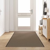 Cumpara ieftin Covoraș de intrare Bej și negru 120 x 350 cm