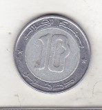 bnk mnd Algeria 10 dinari 2008 , bimetal , fauna