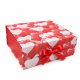 Cumpara ieftin Cutie Pliabila Cadou Model Inimioare 20x18x8cm - KRMS129