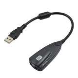 Placa de sunet / audio Virtual 7.1 externa 3D sound conectare pe USB