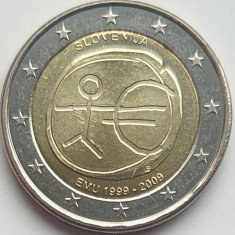 Slovenia 2 euro 2009 UNC - 10 Years of EMU - km 82 - E001