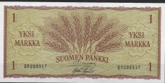 !!! FINLANDA - 1 MARKKA 1963 - P 98 a 12 - UNC / CEA DIN SCAN
