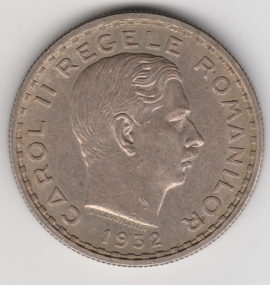 * Moneda 100 lei 1932 - patina foto