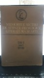 Memoriile Sectiei De Stiinte Filologice , Literatura si Arte , Seria IV , Tomul II 1979-1980