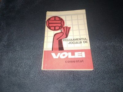 REGULAMENTUL JOCULUI DE VOLEI COMENTAT foto