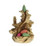 Suport aromaterapie cu Buddha si conuri colorate