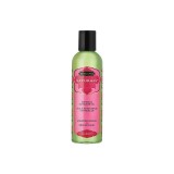 Ulei de masaj KAMASUTRA Naturals Strawberry Dreams, pentru masaj erotic, cu aromă de căpșuni, 59 ml