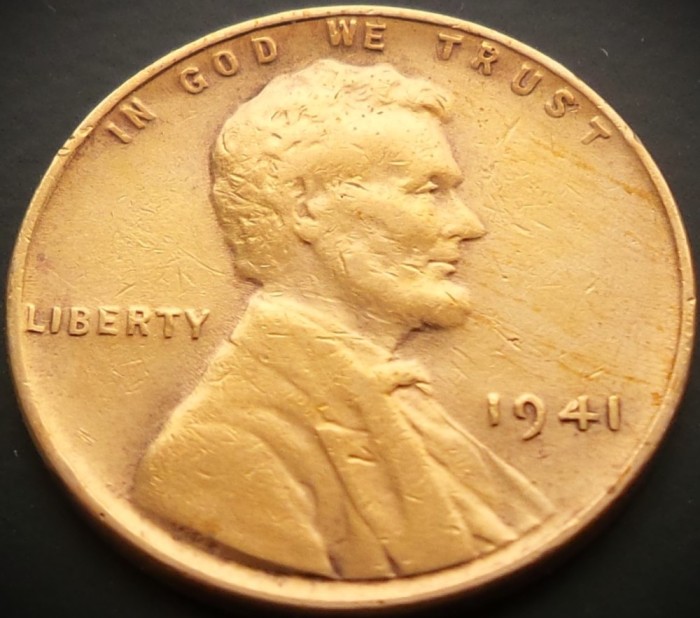 Moneda istorica 1 CENT - SUA, anul 1941 * cod 5320