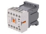 Contactor 3P NO 24VDC 12A IP20 cu 1 NC