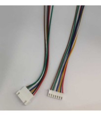 Cablu cu conectori 7pini pas 2.54 mm mama si tata cu fire set 2buc