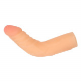 Dildo Realist Bendable TPE Natural 17 cm