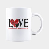 Cana alba personalizata LOVE, INOVATIX&reg;. 330ml