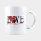 Cana alba personalizata LOVE, INOVATIX&reg;. 330ml