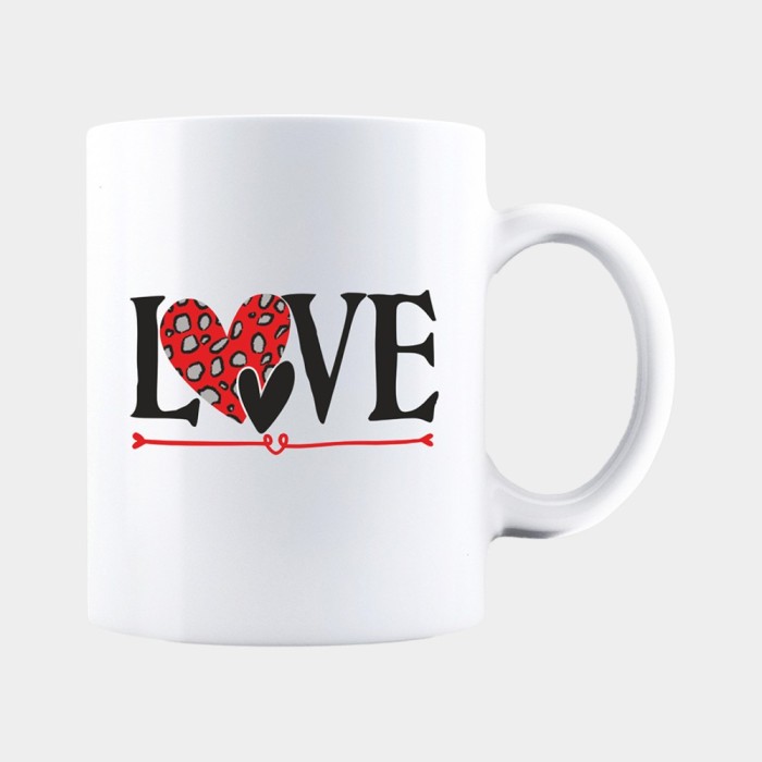 Cana alba personalizata LOVE, INOVATIX&reg;. 330ml