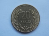 20 PESOS 1992 COLUMBIA