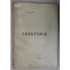 CASATORIA de GEORGE BONTEANU , STUDIU JURIDIC , 1905