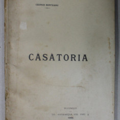 CASATORIA de GEORGE BONTEANU , STUDIU JURIDIC , 1905