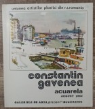 Pliant expozitie Constantin Gavenea 1984