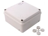 Carcasă Universală Gri IP65 100x100x50mm pentru Perete