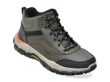 Ghete SKECHERS kaki, SANTORO, din piele naturala