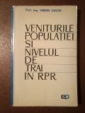 Simion Țaigăr - Veniturile populației și nivelul de trai &icirc;n R.P.R. (1964) (cu sublinieri)