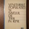Simion Țaigăr - Veniturile populației și nivelul de trai &icirc;n R.P.R. (1964) (cu sublinieri)