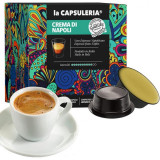 Cumpara ieftin Cafea Crema di Napoli Mio, 128 capsule compatibile Lavazza a Modo Mio, La Capsuleria