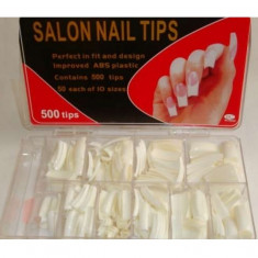Tipsuri Unghii False 500 bucati - salon nails