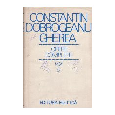 C. Dobrogeanu Gherea - Opere complete, Volumul al V-lea