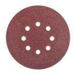 Disc Abraziv Prindere Arici Cu Gauri 115Mm, #60 Granulatie , Gauri 8 A / Set 5 Bucati