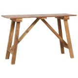 Cumpara ieftin Masa consola, 130x40x80 cm, amestec lemn reciclat