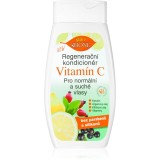 Bione Cosmetics Vitamin C balsam regenerator pentru par normal spre uscat 260 ml