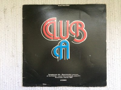 club A 1981 disc vinyl lp various compilatie muzica fusion jazz progresiv rock ST EDE 01912 foto